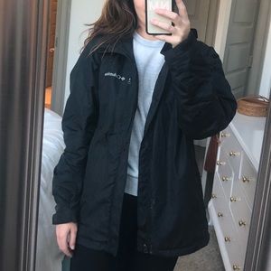 Black Columbia Raincoat